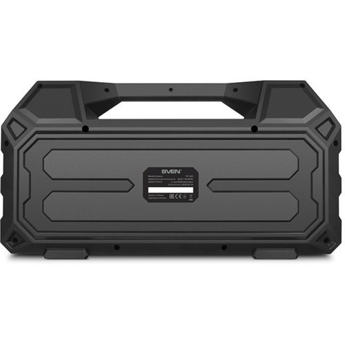 Акустическая система Sven PS-520, черный,  2.0, мощность 2x18 Вт (RMS), TWS, Bluetooth, FM, USB, microSD, LED-дисплей, ПДУ, встроенный аккумулятор SV-019099 SV-019099