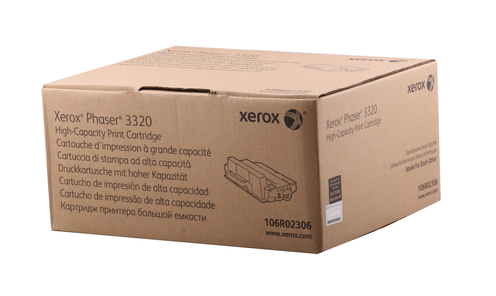 Картридж Xerox лазерный черный (11000стр.) для Xerox Ph 3320 106R02306 106R02306 #1