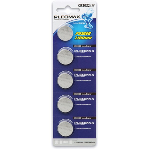 Батарейки Samsung PLEOMAX CR2032 5BL (5 шт. в уп-ке) C0022144 C0022144