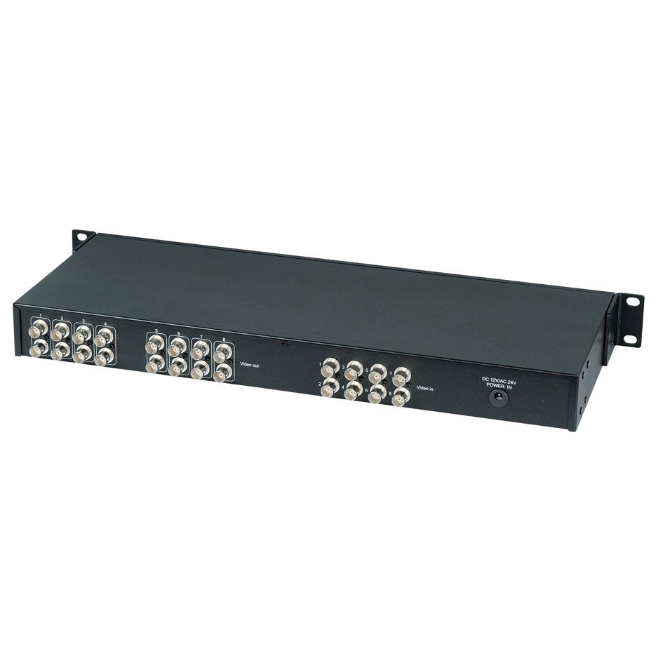 CD816A Распределитель SC&T с усилением видеосигнала CD816A