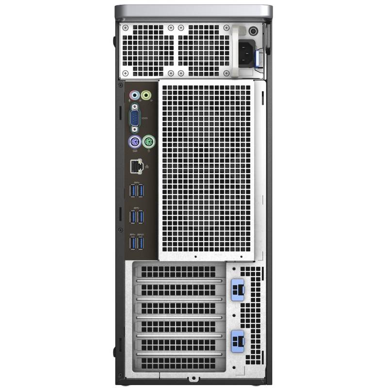 Персональный компьютер Dell Precision T5820 MT Core i9 10920X (3.5) 32Gb 2Tb 7.2k SSD512Gb RTX A5000 24Gb DVDRW Windows 10 Professional GbitEth 950W клавиатура мышь черный 5820-7050 5820-7050