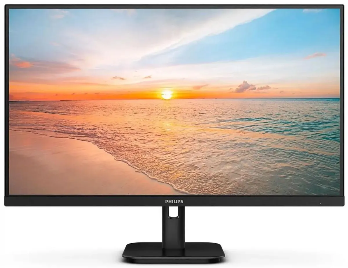 Монитор Philips  27" Black 4K, IPS, 3840x2160, 4 ms, 178°/178°, 300 cd/m, 50M:1, +2xHDMI 2.0, +DP 27E1N1800A 27E1N1800A