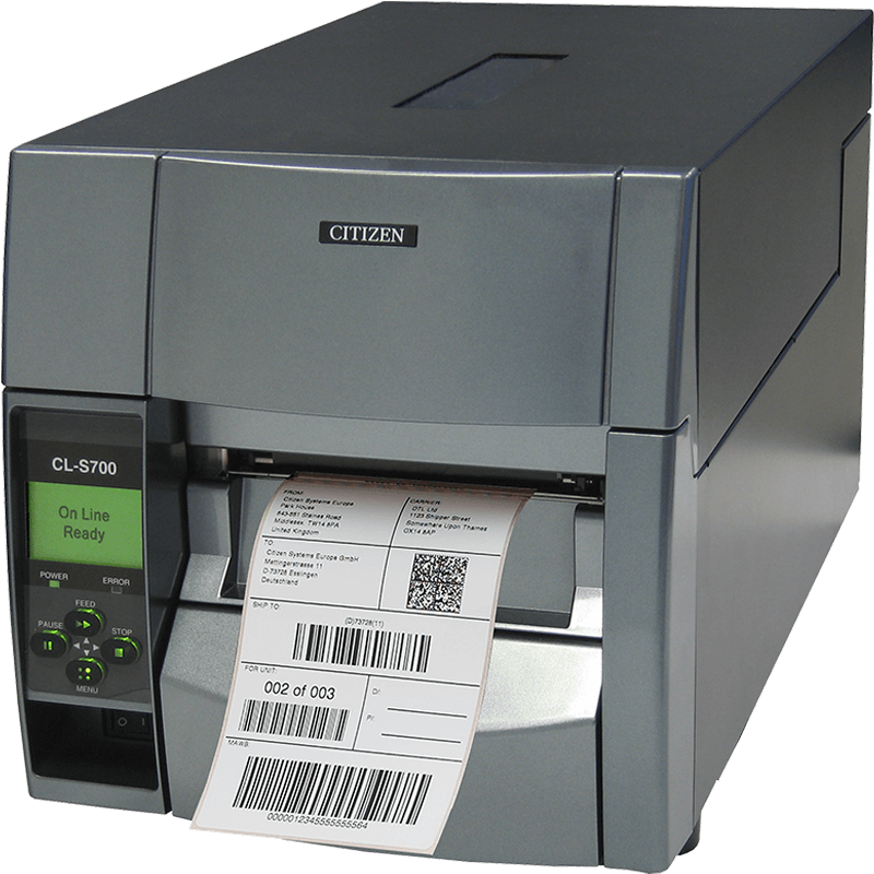 Принтер этикеток Citizen CL-S700II Printer, Grey CLS700IINEXXX CLS700IINEXXX #4