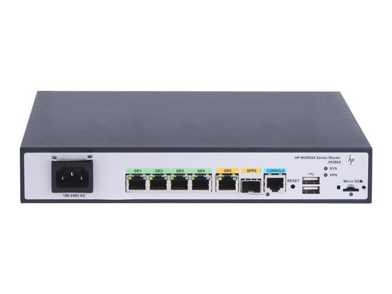 Маршрутизатор HPE MSR958 1GbE and Combo Router JH300A JH300A #3