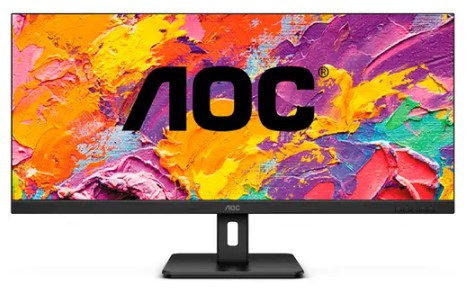 Монитор AOC 34" Black (VA, 3440x1440, 100Hz, 4 ms, 178°/178°, 300 cd/m, 20M:1, +2xHDMI 2.0, +DisplayPort 1.2) U34E2M U34E2M #2