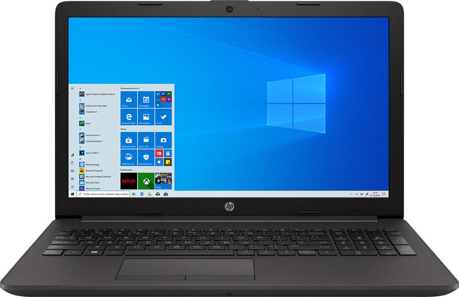 Ноутбук HP 250 G7 Core i3-7020U 2.3GHz,15.6" FHD (1920x1080) AG,8Gb DDR4(1),256Gb SSD,DVDRW,41Wh,2.1kg,1y,Silver,Win10Pro 6EC70EA 6EC70EA