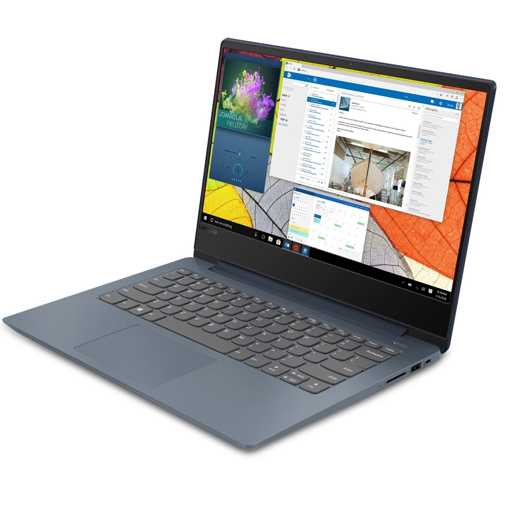 Ноутбук Lenovo IdeaPad 530S-14IKB Core i5 8250U, 8Gb, SSD256Gb, Intel HD Graphics 620, 14", IPS, FHD (1920x1080), Free DOS, dk.blue, WiFi, BT, Cam 81EU00MLRU 81EU00MLRU