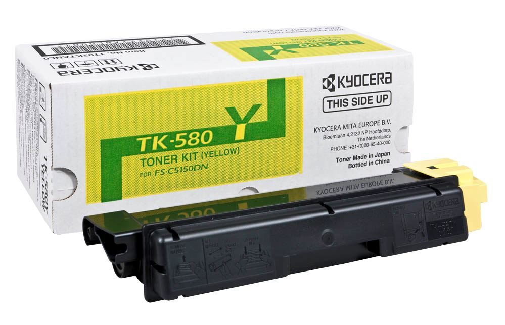 Картридж Kyocera TK-580Y для FS-C5150DN Yellow 1T02KTANL0 1T02KTANL0 #2