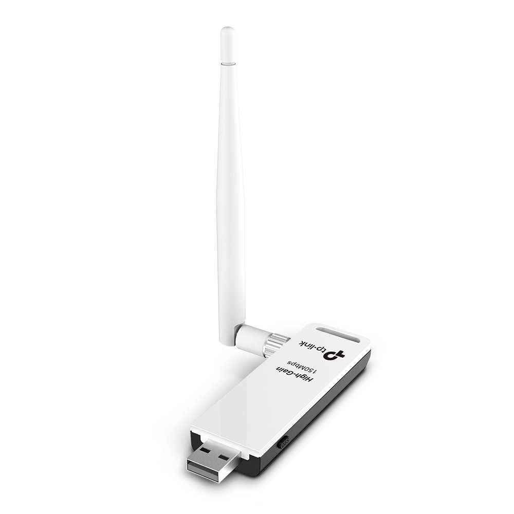 Сетевая карта TP-Link 150n, 802.11b/g/n, USB 2.0 TL-WN722N TL-WN722N