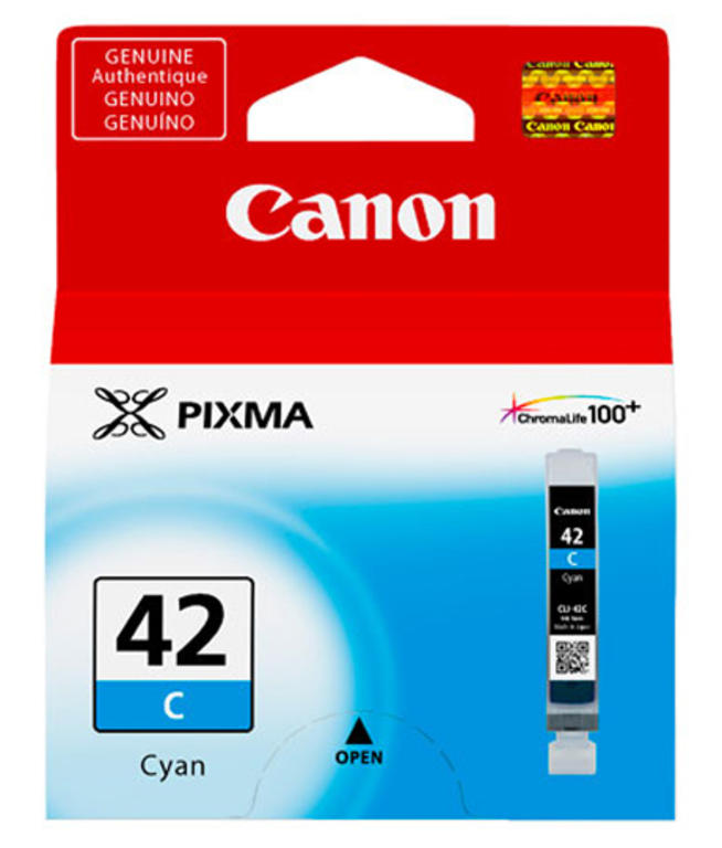 Картридж струйный Canon CLI-42 голубой C для PIXMA Pro-100 6385B001 6385B001