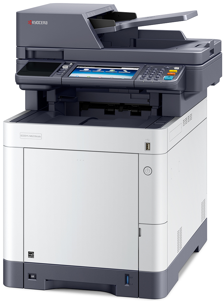 МФУ Kyocera M6230cidn Цветной копир-принтер-сканер (А4, 30 ppm, 1200 dpi, 1024 Mb, USB, Gigabit Ethernet, дуплекс, автоподатчик, тонер)  1102TY3NL1 1102TY3NL1