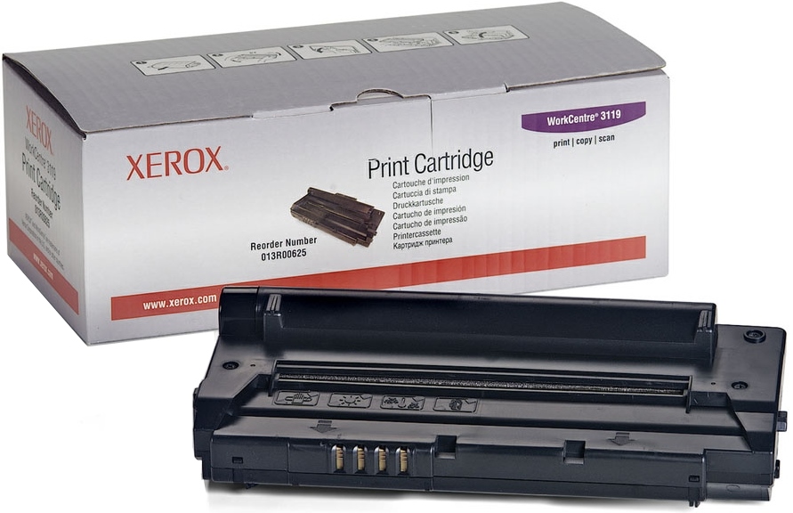 Картридж Xerox лазерный черный (3000стр.) для Xerox WC 3119 013R00625 013R00625 #3