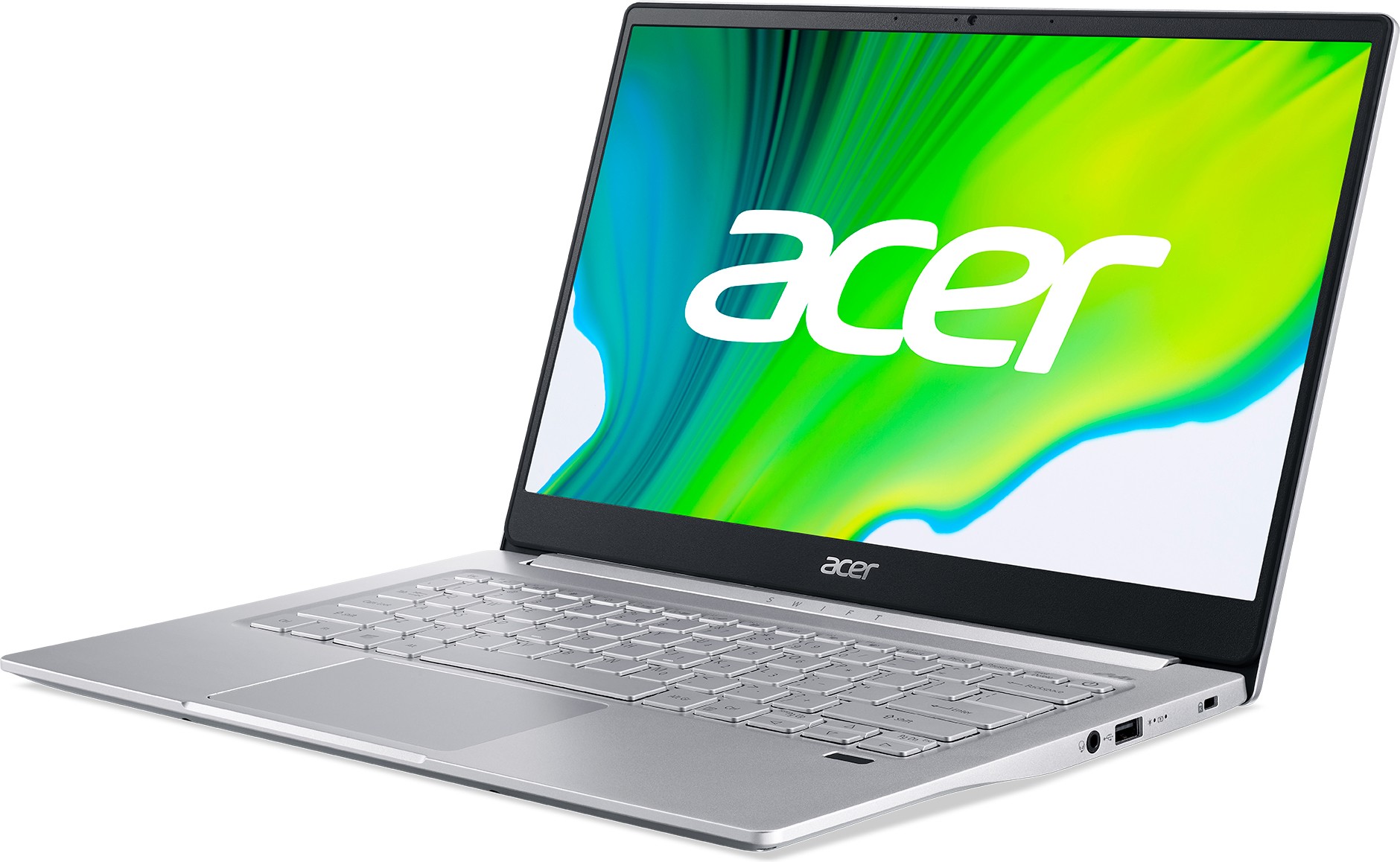 Ультрабук Acer Swift 3 SF314-59-782E Core i7 1165G7/16Gb/SSD512Gb/Intel Iris Xe graphics/14"/IPS/FHD (1920x1080)/Eshell/silver/WiFi/BT/Cam NX.A5UER.002 NX.A5UER.002