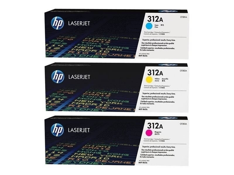 Тонер-картридж HP 312A Cyan для CLJ Pro MFP M476nw/dn/dw Contract (2700 стр) CF381AC CF381AC