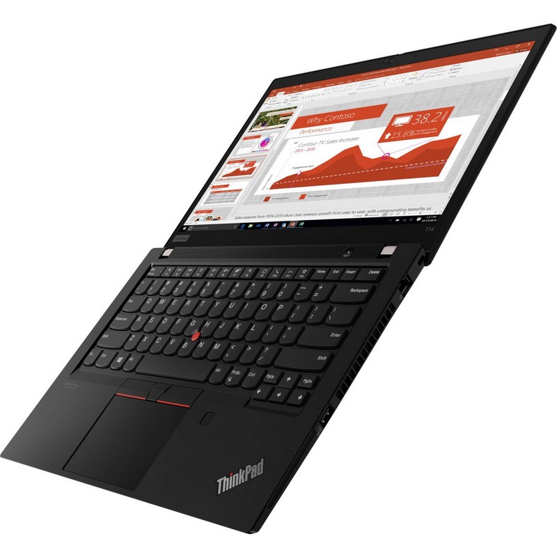 Ноутбук Lenovo ThinkPad T14 G1 T Core i5 10210U/8Gb/SSD256Gb/Intel UHD Graphics/14"/IPS/Touch/FHD (1920x1080)/Windows 10 Professional 64/black/WiFi/BT/Cam 20S0005DRT 20S0005DRT #5