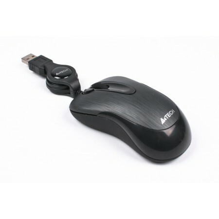 Мышь A4 V-Track Padless USB Black (N-60F-1) n-60f-1