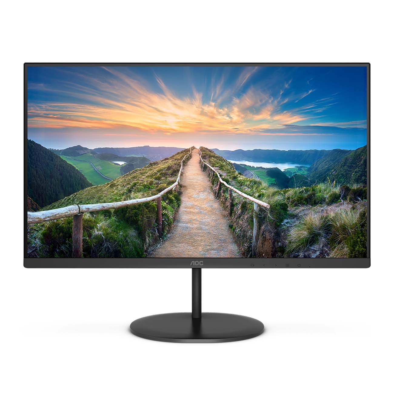 Монитор AOC 23.8" Value Line черный IPS LED 16:9 HDMI M/M матовая 250cd 178гр/178гр 2560x1440 DisplayPort Ultra HD 2K (1440p) 3.45кг Q24V4EA Q24V4EA #2