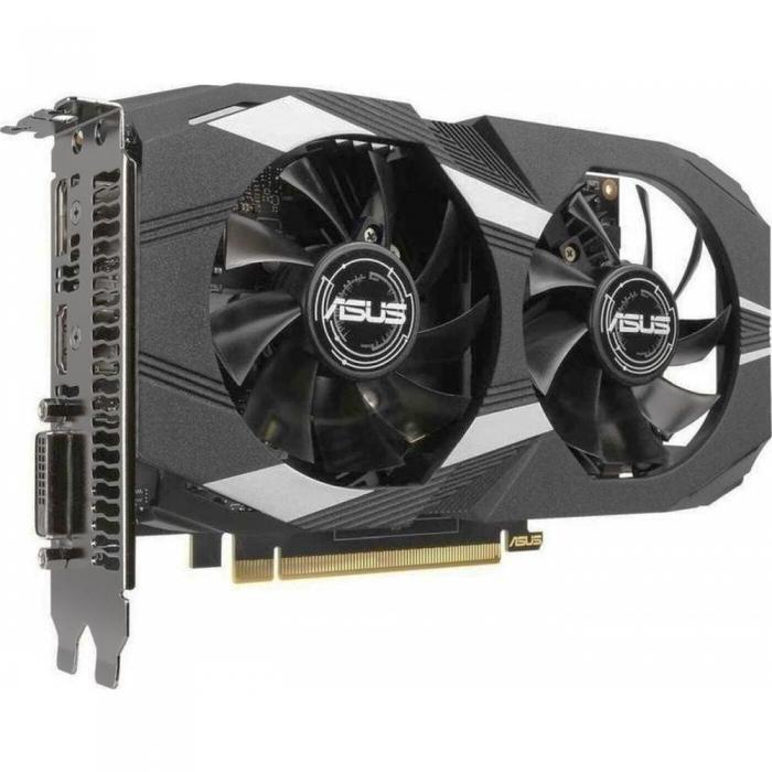 Видеокарта Asus GTX1650,DVI,HDMI,DP,4G,D5 RTL DUAL-GTX1650-O4G DUAL-GTX1650-O4G