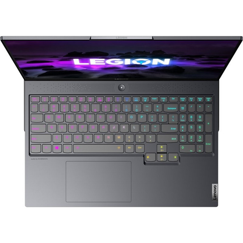 Ноутбук Lenovo L7-16ACHG6 16", IPS, AMD Ryzen 7 5800H 3.2ГГц, 16ГБ, 1ТБ SSD, NVIDIA GeForce RTX 3070 для ноутбуков - 8192 Мб, Windows 10 Home, темно-серый  82N6000ERU 82N6000ERU