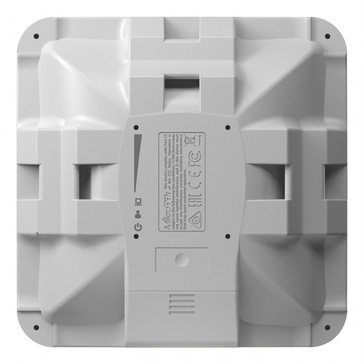 Мост Mikrotik Cube Lite60 (60Ghz antenna with 802.11ad wireless, 650MHz CPU, 64MB RAM, 10/100Mbps LAN port, RouterOS L3, POE, PSU) for use as CPE in Point -to-Multipoint setups for connections up to 500m RBCube-60ad RBCube-60ad
