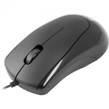 Мышь Defender Optimum MB-150 PS/2 B(Черный) 2кн+кл 800dpi (52150) 52150
