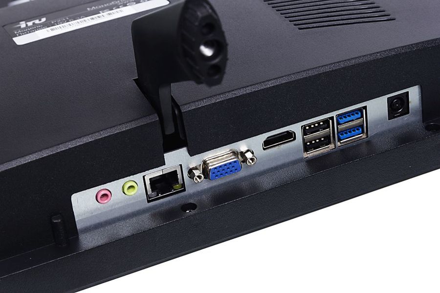 Моноблок iRU Office P2310CL 23.8" Full HD Cel G5905 (3.5) 4Gb SSD120Gb UHDG 610 Free DOS GbitEth WiFi BT 120W Cam черный 1920x1080 1628127 1628127