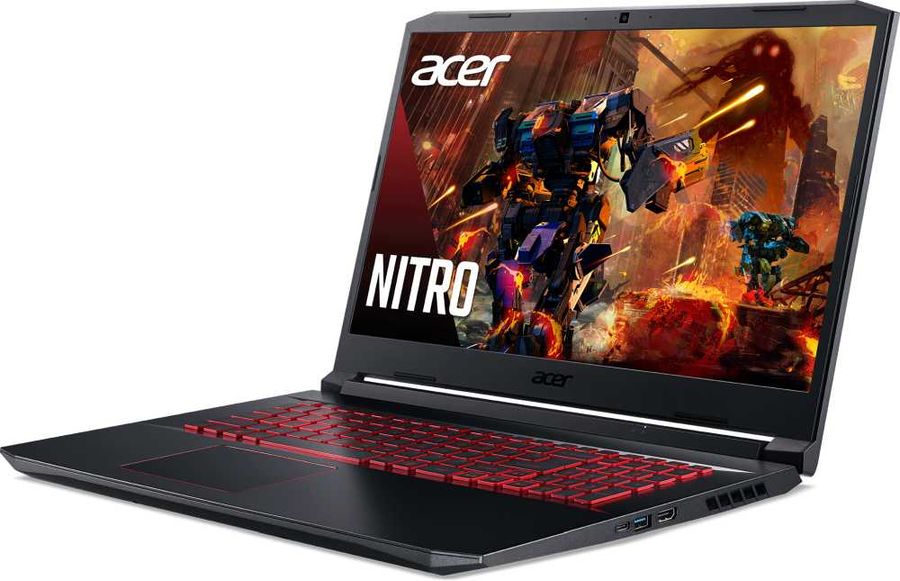 Ноутбук Acer Nitro 5 AN517-52-50Y2 Core i5 10300H 8Gb SSD512Gb NVIDIA GeForce RTX 3050 Ti 4Gb 17.3" IPS FHD (1920x1080) Windows 10 Home black WiFi BT Cam NH.QDWER.006 NH.QDWER.006