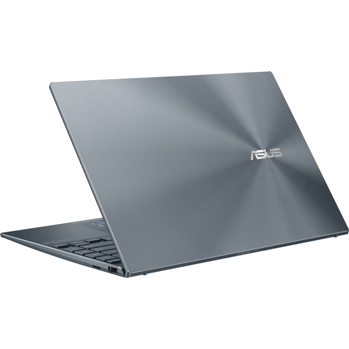 Ноутбук ASUS Zenbook 14 Q2 UX425EA-KC297T Intel Core i5-1135G7/16Gb/512Gb SSD/14,0 FHD IPS AG 1920x1080/WiFi/BT/Numpad/Windows 10 Home/1.1Kg/Pine Grey/USB-C to audio jack adapter 90NB0SM1-M12560 90NB0SM1-M12560