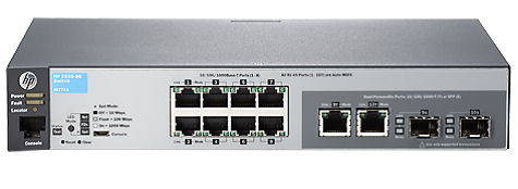 Коммутатор HPE 2530-8G 8-портов 10/100/1000T/SFP J9777A J9777A