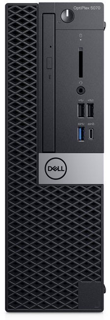 Компьютер Dell Technologies Optiplex 5070 Micro Core i5-9500T (2,2GHz) 8GB (1x8GB) DDR4 256GB SSD Intel UHD 630 W10 ProTPM, RS-232 3y NBD 5070-4838 5070-4838