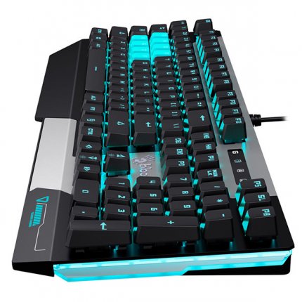 Клавиатура A4Tech   Bloody B865 механическая серый/черный USB for gamer LED B865 ICE BLUE B865 ICE BLUE