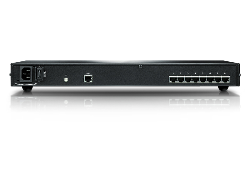 Устройство удалённого управления ATEN RS232, 8 портов RJ45, TCP/IP, без шнуров SN9108-AX-G SN9108-AX-G