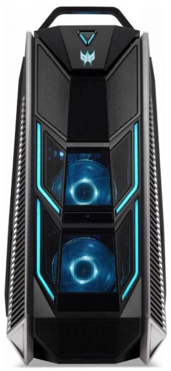 Персональный компьютер Acer Predator PO9-900 Core i9 7980XE (2.6)/128Gb/3Tb 7.2k/SSD512Gb/2xRTX2080Ti 11Gb/DVDRW/Windows 10 Home DG.E0PER.009 DG.E0PER.009