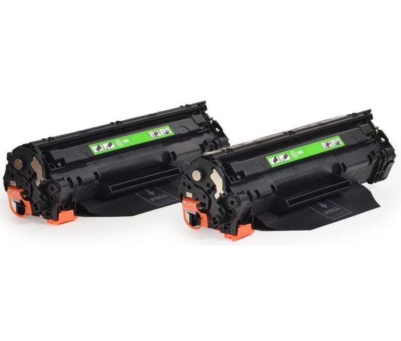 Тонер-картридж Cactus CS-CB436AD черный x2уп. для HP LJ P1505/M1120/M1522 (4000стр.) CS-CB436AD CS-CB436AD