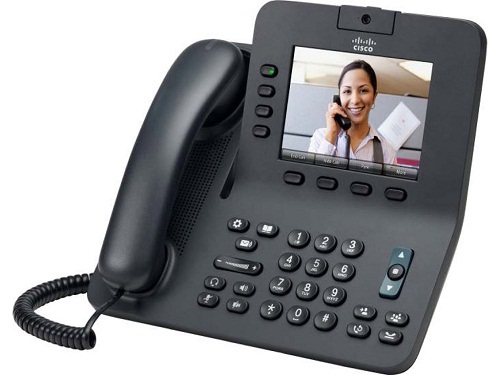 CP-8945-K9= Телефон Cisco Unified Phone 8945, Phantom Grey, Standard Handset CP-8945-K9=