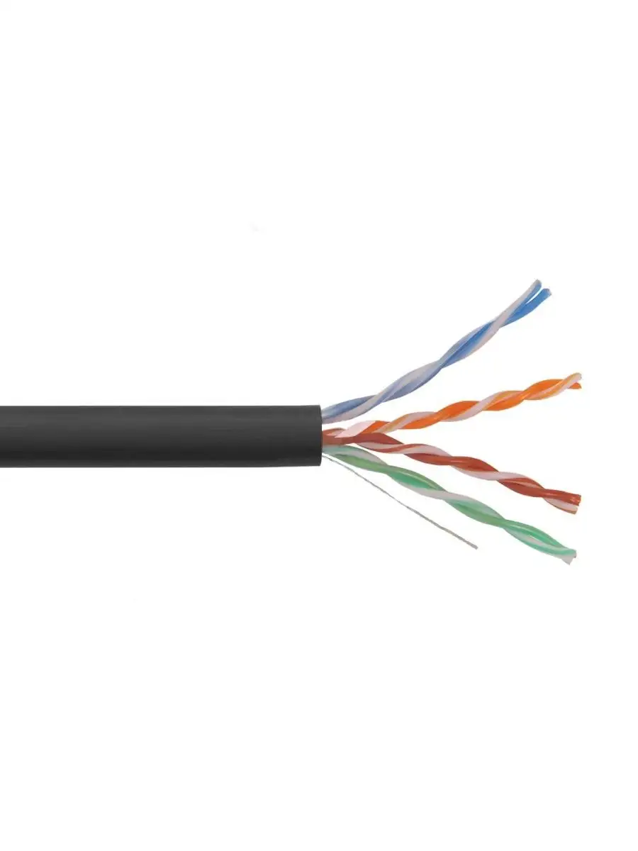 Кабель витая пара ITK  UTP 5e кат. 4 пары 24AWG solid, LDPE, 305м, LC3-C5E04-139 LC3-C5E04-139