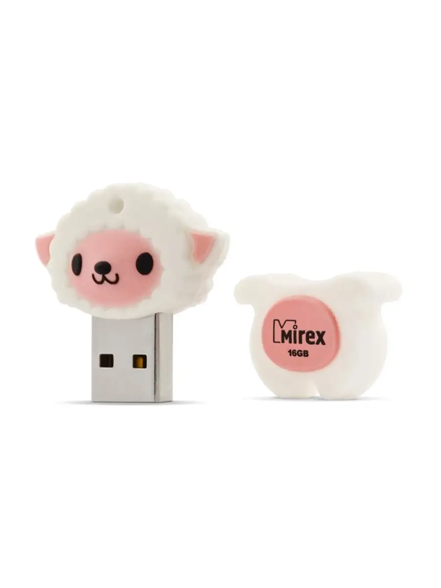 Флеш накопитель Mirex 13600-KIDSHP16 16GB,Sheep,USB 2.0,розовый 13600-KIDSHP16 13600-KIDSHP16