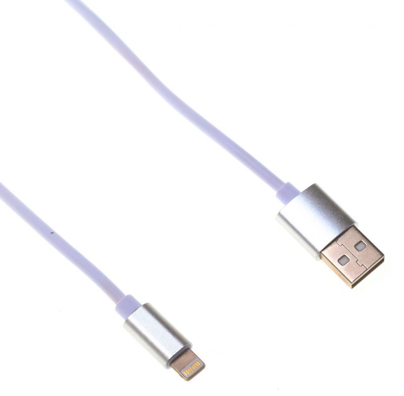 Кабель BURO Lightning (m) USB A(m) 1м белый  BHP RET LGHT-W BHP RET LGHT-W #1