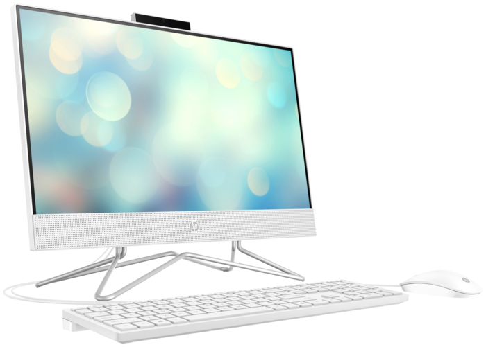 Моноблок HP 22-df1026ur AiO 21.5"(1920x1080)/Intel Core i3 1125G4(2Ghz)/4096Mb/256SSDGb/noDVD/Ext:GeForce MX330(2048Mb)/Cam/WiFi/war 1y/Snow White/FreeDOS + USB KBD, USB MOUSE 3V051EA 3V051EA