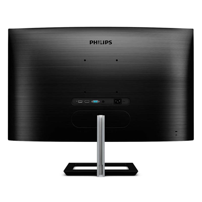 Монитор Philips 31.5'' 16:9 2560х1440(WQHD) VA, Curved, nonGLARE, 250cd/m2, H178°/V178°, 3000:1, 16.7M, 4ms, VGA, HDMI, DP, Tilt, 2Y, Black 325E1C (00/01) 325E1C (00/01) #1