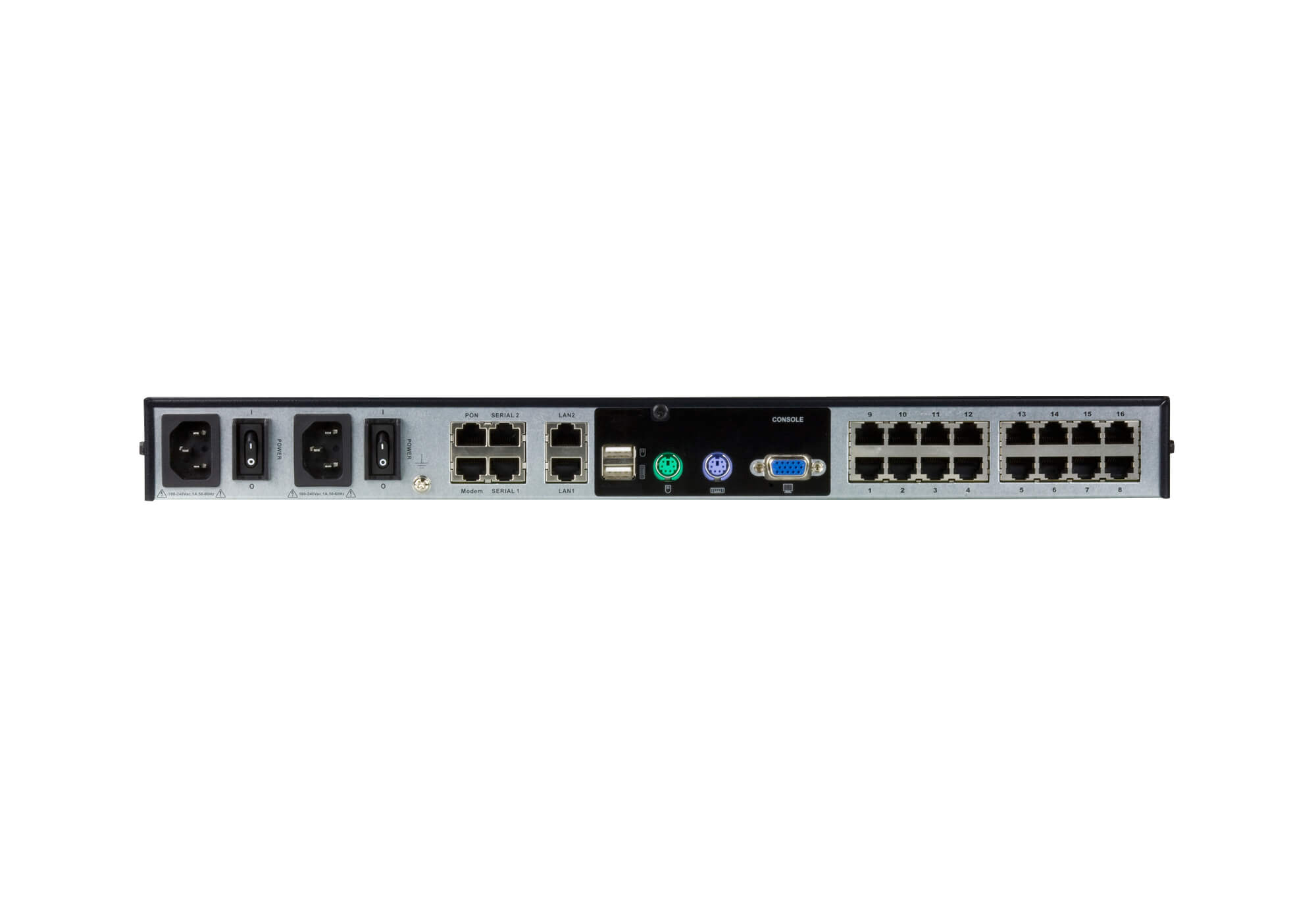 KVM переключатель ATEN 5>32 порта PS/2;USB;SUN;RS232, без доп. модулей KN4132VA-AX-G KN4132VA-AX-G