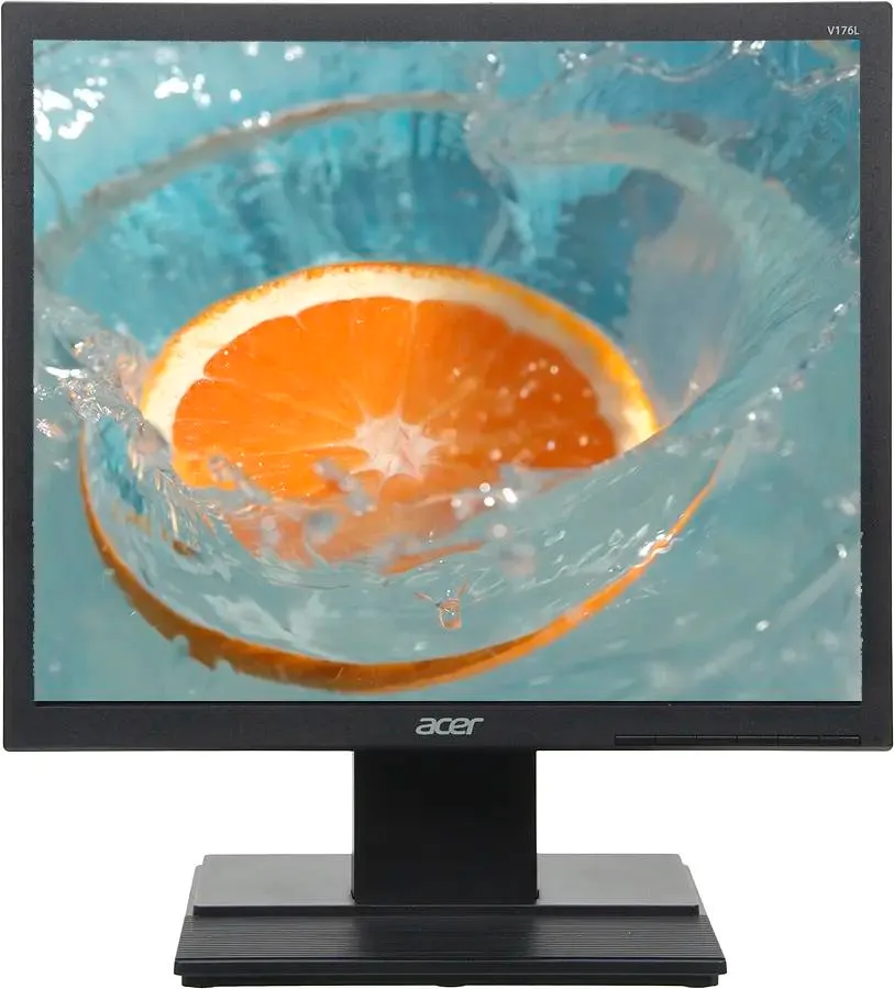 Монитор Acer V176Lb 17" черный TN+film LED 5ms 5:4 полуматовая 1000:1 250cd 170гр/160гр 1280x1024 75Hz VGA 2.6кг UM.BV6EE.001 UM.BV6EE.001