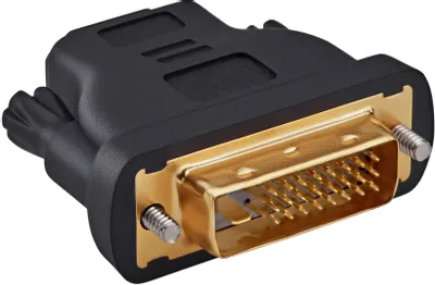 Адаптер BURO  DVI-D (m) - HDMI (f) GOLD bhp ret ada_hdmi-dvi bhp ret ada_hdmi-dvi