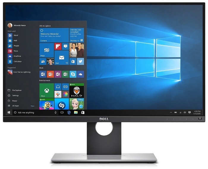 Монитор Dell 27" UP2716DA LCD S/BK PremierColor ( IPS; 16:9; 300cd/m2; 1000:1; 6ms; 2560x1440x144Hz; 178/178; HDMI; DP; USB; HAS; Tilt) 2716-5274 2716-5274