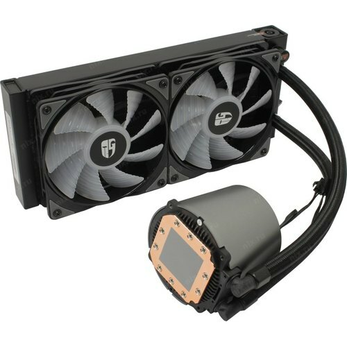 Вентилятор DEEPCOOL Watercooler CASTLE 240 V2 Soc-FM2+/AM2+/AM3+/AM4/1150/1151/1155/2011 4-pin 18-30dB Al 250W 1396gr LED CASTLE240V2 CASTLE240V2