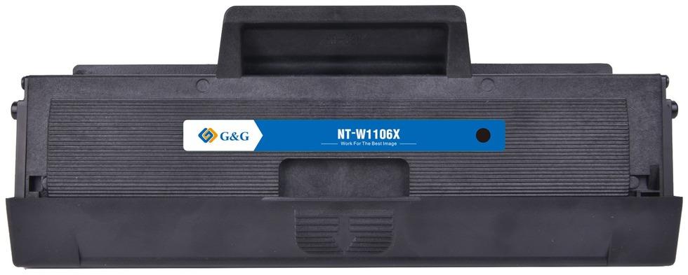 Тонер-картридж G&G для HP Laser 107a/107w/107r/135a/135w/135r/137fnw (2000 стр) NT-W1106X NT-W1106X