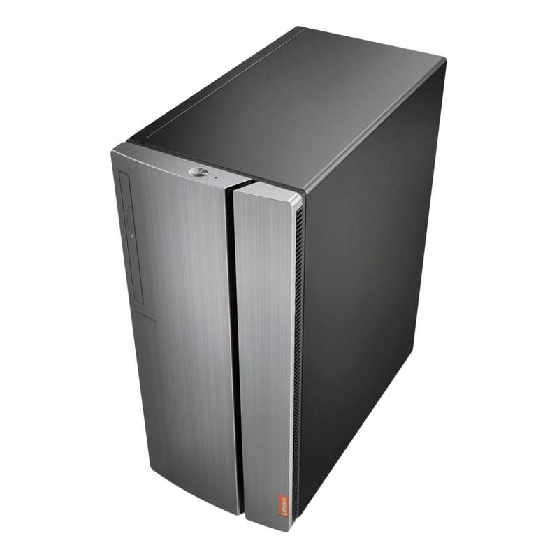 Персональный компьютер Lenovo IdeaCentre 720-18ICB MT i7 8700 (3.2), 16Gb, 2Tb 7.2k, SSD256Gb, GTX1050Ti 4Gb, DVDRW, CR, Windows 10, GbitEth, 400W, серебристый 90HT001NRS 90HT001NRS