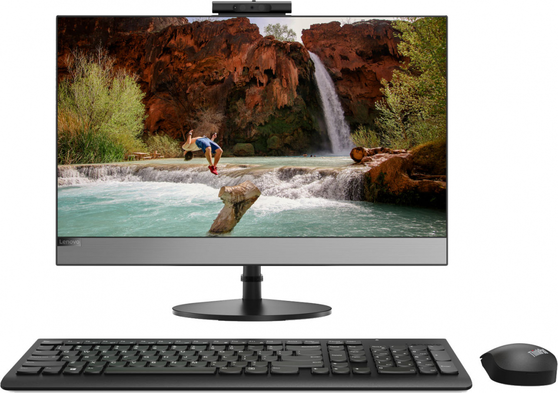 Моноблок Lenovo IdeaCentre V530-24ICB All-In-One 23,8" PEN G5420T 8Gb 1TB/5400rpm Int. DVD±RW AC+BT USB KB&Mouse Win 10 Pro64-RUS 1YR Onsite 10UW00D9RU 10UW00D9RU