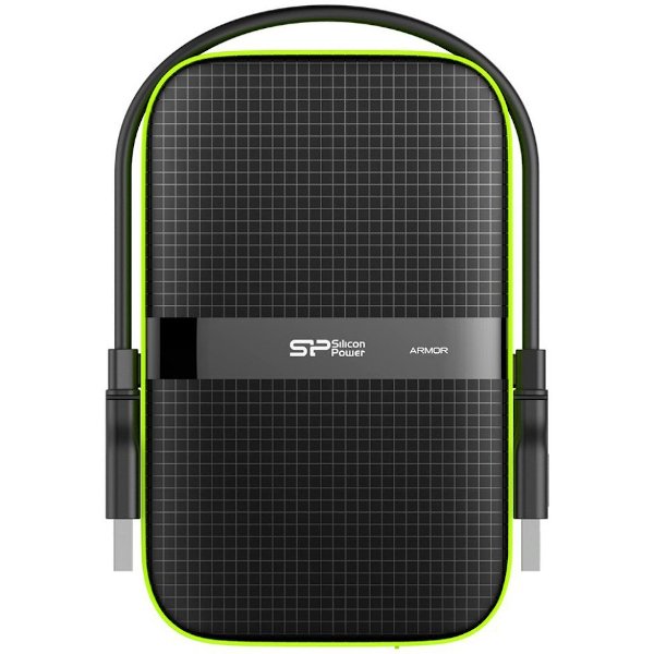 Внешний жёсткий диск Silicon Power SP040TBPHDA60S3K 4Tb,Armor A60,USB 3.1,Shockproof,Anti-Scratch,Water-resistant,Black SP040TBPHDA60S3K SP040TBPHDA60S3K