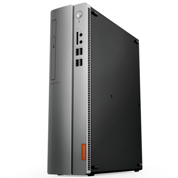 Персональный компьютер Lenovo IdeaCentre 310S-08ASR SFF A9 9425 (3.1)/8Gb/1Tb 7.2k/R5/DVDRW/CR/Free DOS/GbitEth/65W/черный/серебристый 90G9006JRS 90G9006JRS